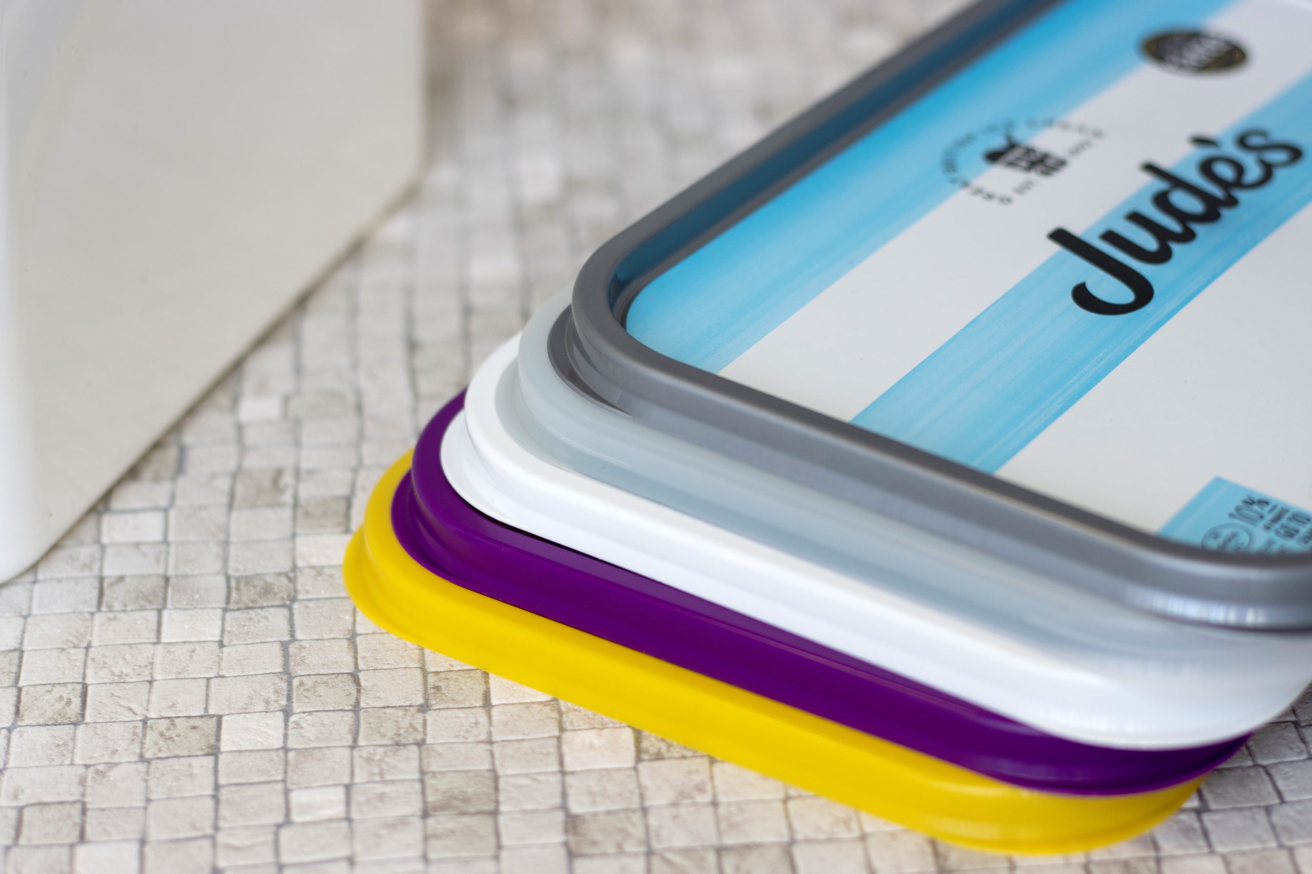 2 litre food containers used for ice cream storage and catering service